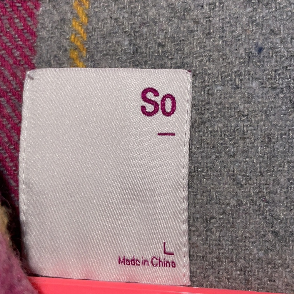 Colorful Flannel Jacket - Picture 3 of 3